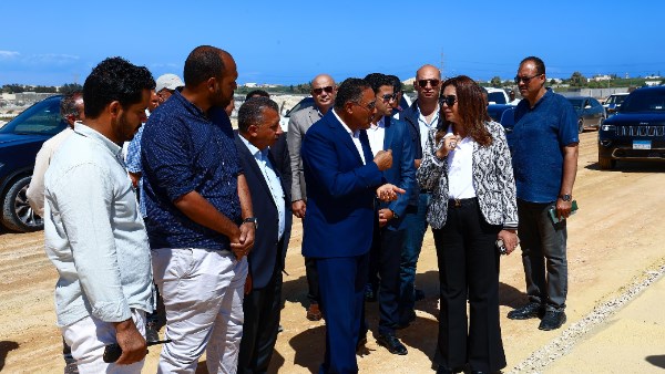 جولة وزيرة التنمية المحلية بمطروح 