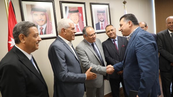 الوفد المصري بالأردن