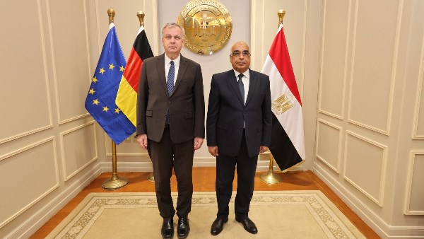 وزير العدل يستقبل السفير الألماني 