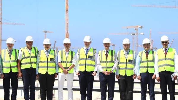 رئيس جهاز التعبئة العامة في زيارة لمحطة الضبعة