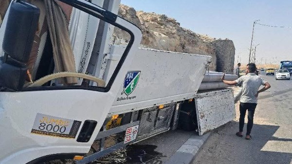 حادث اوتوستراد حلوان