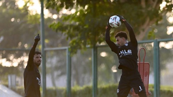 تدريبات قوية لحراس الزمالك استعدادا للموسم الجديد