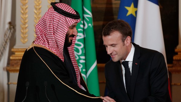 السعودية عن ترحب بإعلان ماكرون اعتزام فرنسا الاعتراف رسميًا بدولة فلسطين