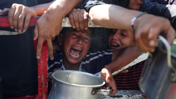 الوضع خطر في غزة بسبب المجاعة 