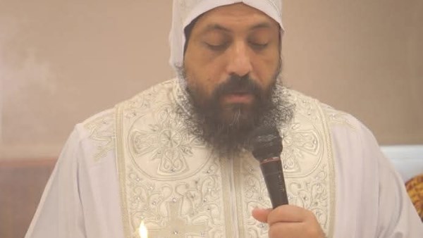 تدشين أواني المذبح بكنيسة 