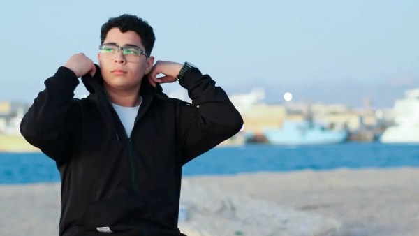 الطالب أحمد محمد مروان الاول علي التعليم الفني 