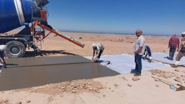 أعمال الحماية من السيول 