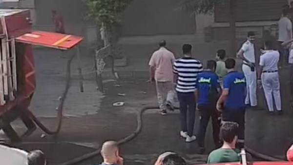 حريق كوبري القبة