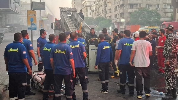 حريق سنترال رمسيس.. إغلاق كوبري 6 أكتوبر باتجاه مدينة نصر