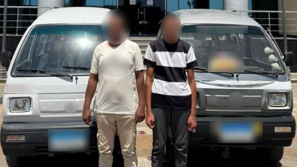 ماشيين عكس .. القبض على قائدى سيارتين بحدائق الأهرام