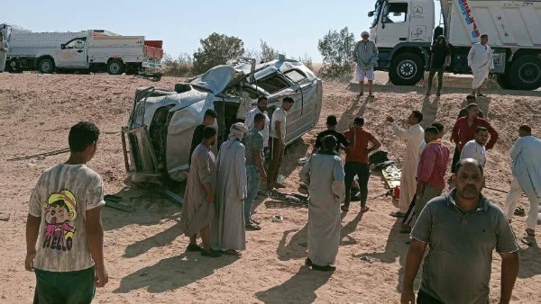 حادث مدير أمن الوادي الجديد