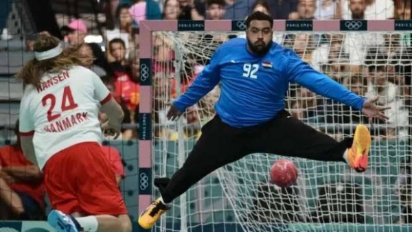 محمد علي حارس مرمي يد منتخب مصر