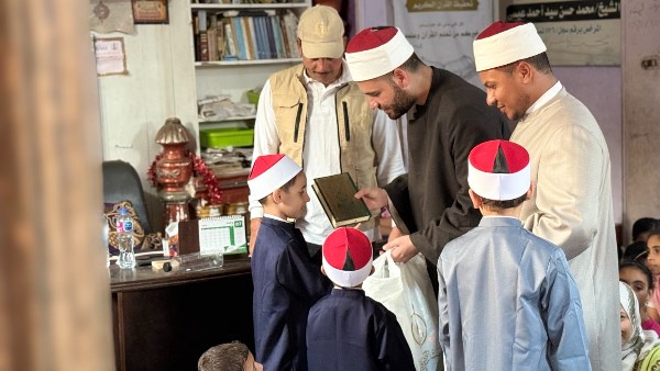 «بيت الزكاة والصدقات» يصل المنوفية لدعم 5400 طفل من حفظة كتاب الله