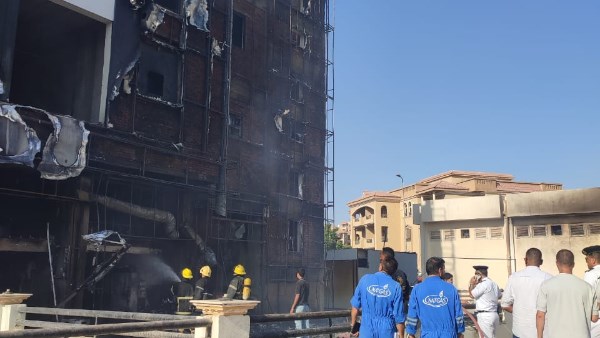 حريق مول الخمائل
