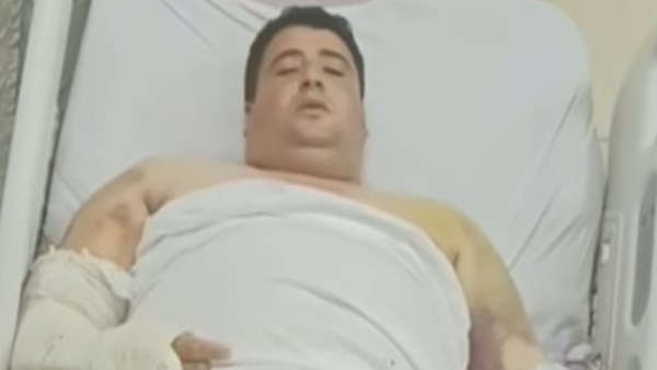 المجني عليه في المستشفى