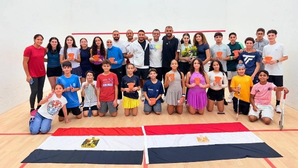ناشئو وناشئات المنتخب الوطني للإسكواش