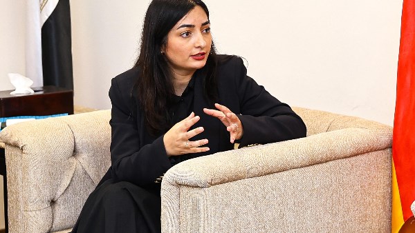 الوزيرة الألمانية