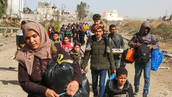استمرار نزوح الفلسطينيين قسريا في غزة