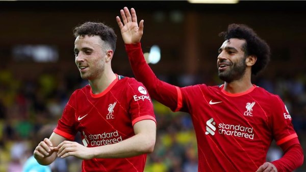 محمد صلاح وديوجو جوتا