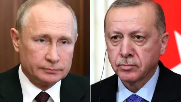 أردوغان لبوتين: نرفض انتهاكات إسرائيل في سوريا وقلقون من تصاعد التوتر بالسويداء