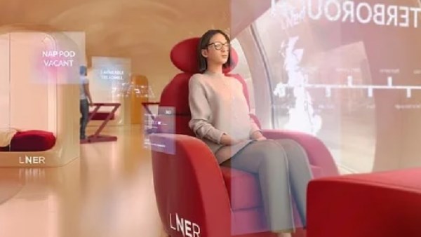 قطارات المستقبل.. رؤية جديدة لتجربة السفر بحلول عام 2075