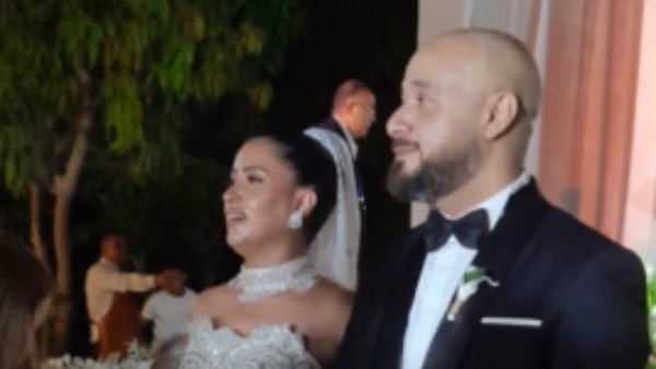 من حفل زفاف محمد صادق ونورهان أبو بكر