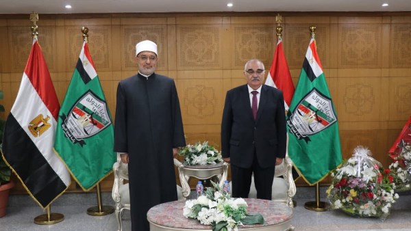 مفتي الجمهورية يزور رئيس قضايا الدولة لتهنئته بالمنصب الجديد 