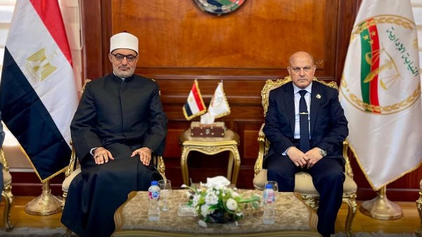 رئيس النيابة الإدارية يستقبل مفتي الجمهورية