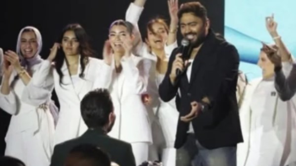 ليلى زاهر عن حضور تامر حسني حفل تخرجها: شكرا من قلبي يا تيمو