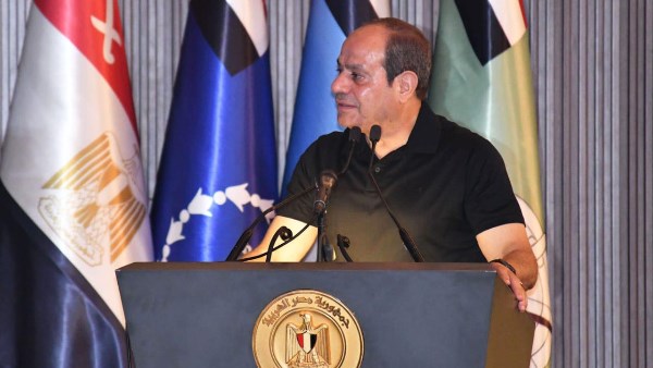 مصر في أمان وتدمير غزة غير مسبوق.. رسائل قوية للرئيس السيسي من الأكاديمية العسكرية
