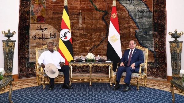 الرئيس السيسي: مذكرة تفاهم جديدة في مجال الإدارة المتكاملة للموارد المائية مع أوغندا