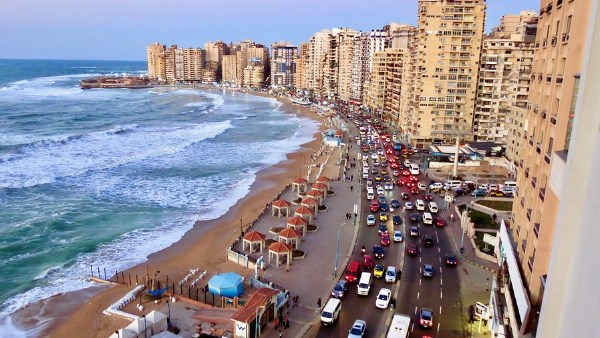 كورنيش الإسكندرية 