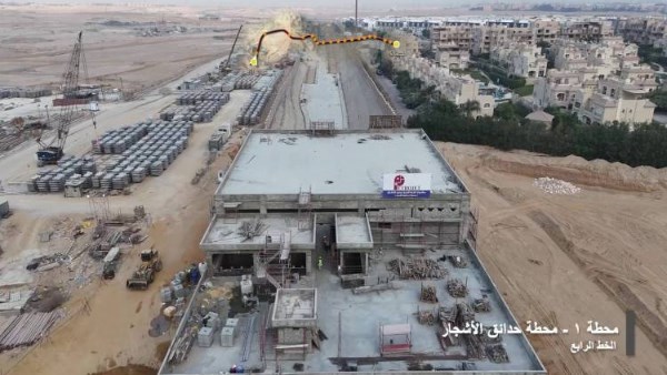 اعمال تنفيذ مترو الأنفاق 