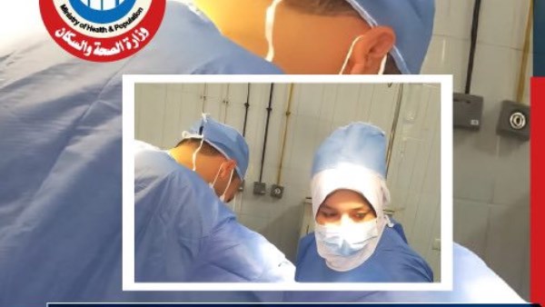   استخراج ورم من فتاة 19 عامًا يزن 7 كيلو جرام .