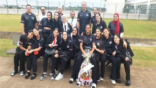 بعثة المنتخب الوطني للكرة الطائرة للشابات