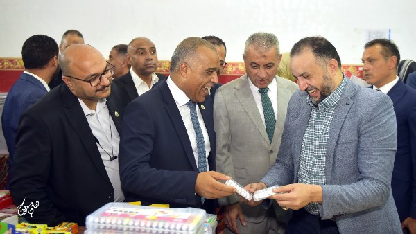 افتتاح معرض المستلزمات المدرسية بمحافظة السويس 