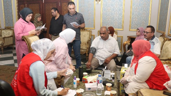 القافلة الطبية المجانية للمعلمين 