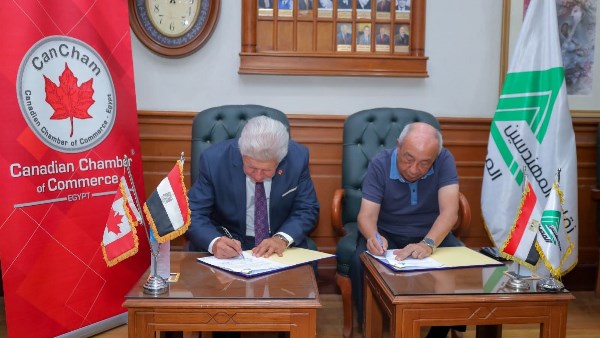 نقيب المهندسين ورئيس الغرفة الكندية