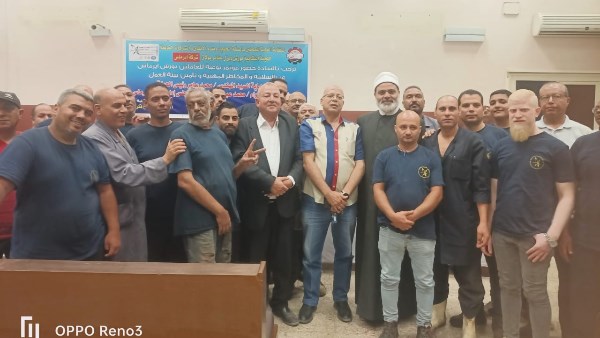 العاملين بالسكة الحديد تنظم مؤتمرا حاشدا عن الصحة المهنية بورش بولاق