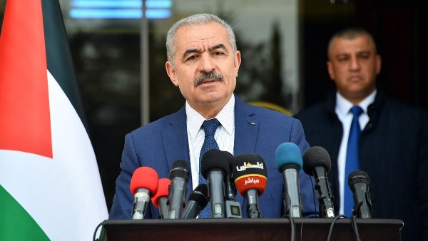  رئيس الوزراء الفلسطيني