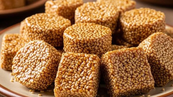 طريقة عمل السمسمية بدون العسل 