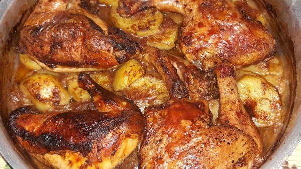 طريقة عمل فراخ بالبصل 