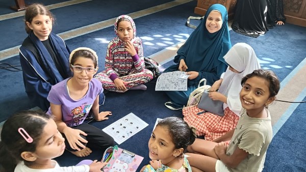 مشاركة للأطفال في أولى فعاليات الدورة الفقهية المبسطة