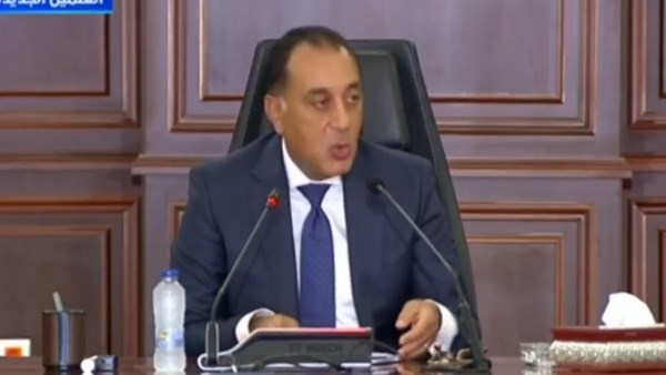 مصطفى مدبولي رئيس الوزراء 