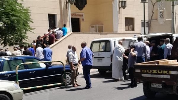 تشييع جنازة نبوي ابن الراحل إبراهيم سعفان
