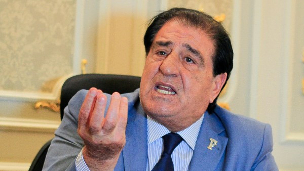 النائب أحمد فؤاد أباظة رئيس لجنة الشئون العربية بمجلس النواب 