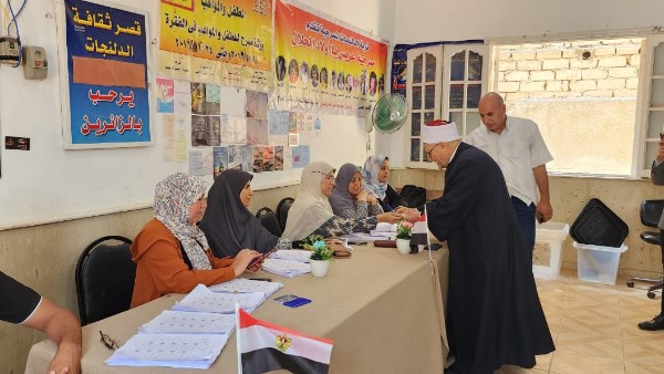شوقي علام يدلي بصوته في انتخابات الشيوخ 2025 