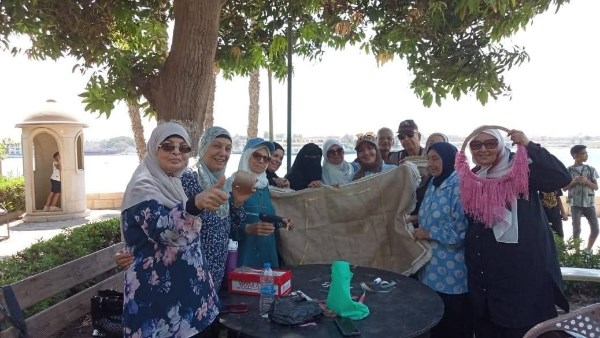 متحف ركن فاروق لتعلم عمل المفارش