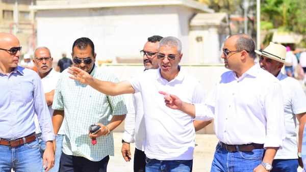 جولة قيادات وزارة السياحة والآثار 