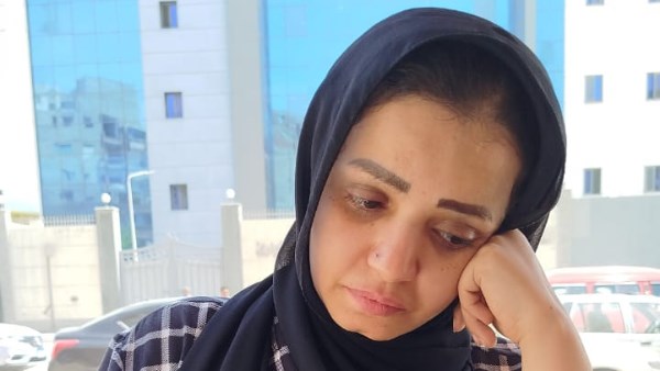 والدة رانسي محمد إحدى المصابات بأبوتلات